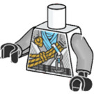 LEGO White Climber Zane Torso (973 / 76382)