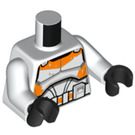 LEGO White Clone Trooper, 212th Attack Battalion Minifig Torso (973 / 76382)