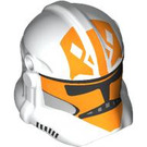 LEGO Weiß Clone Trooper Helm mit Löcher mit 332nd Company (11217 / 104322)