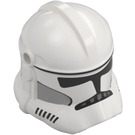 LEGO Blanc Clone Trooper Casque avec des trous avec Phase 2 Marquages (2019 / 106136)