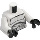 LEGO Weiß Clone Trooper Minifigur Torso (973 / 76382)