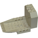 LEGO Biały Kabina pilota Spód 6 x 10 x 5 (42600)