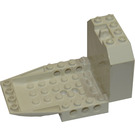 LEGO White Cockpit Bottom 6 x 10 x 5 (42600)