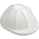 LEGO White Construction Helmet with Brim (3833)