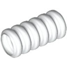 LEGO White Corrugated Hose 1.6 cm (2 Studs) (55099 / 57713)