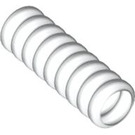 LEGO White Corrugated Hose 2.4 cm (3 Studs) (21164 / 23001)