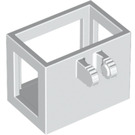 LEGO White Crane Basket 3 x 2 x 2 with Locking Hinge (51858 / 53030)