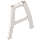 LEGO White Crane Support - Double (Studs on Cross-Brace) (2635)