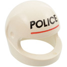 LEGO White Crash Helmet with Underlined Police (2446)