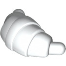 LEGO White Croissant with Rounded Ends (33125)