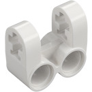 LEGO Bianco Croce Blocco 2 x 2 Split (Asse / Twin perno) (41678)