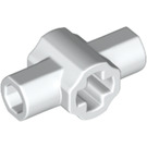 LEGO White Cross Connector with Holes and Axle Holders (24122 / 49133)