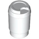 LEGO White Cup with Lid without Hole (15496)