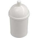 LEGO White Cup with Straw (20398)