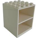 LEGO blanc Armoire 4 x 4 x 4 Homemaker  sans trous de support de porte