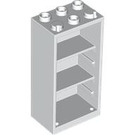 LEGO Weiß Schrank mit Shelves (2656)