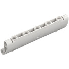 LEGO Hvit Buet Panel 11 x 3 med 2 Stift Hull (62531)