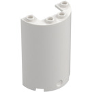 LEGO White Cylinder 2 x 4 x 5 Half (35313 / 85941)