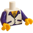 LEGO White Disco Dude Torso (973 / 88585)