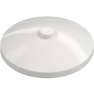 LEGO Blanc Dish 4 x 4 (Tenon solide) (3960 / 30065)