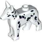 LEGO White Dog - Alsatian with White Spots (13257 / 92586)