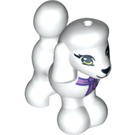 LEGO White Dog - Poodle with Purple Scarf (12997)