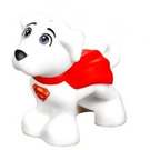 LEGO White Dog with Super Hero Cape (29721)