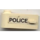 LEGO blanc Porte 1 x 3 x 1 La gauche avec 'Police' Autocollant (3822)