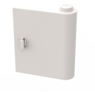 LEGO White Door 1 x 3 x 3 Right with Solid Hinge (3190 / 3192)