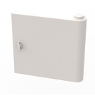 LEGO White Door 1 x 5 x 4 Right with Thick Handle (3194)