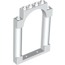 LEGO blanc Porte Cadre 1 x 6 x 7 avec Arche
 (40066)