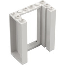 LEGO Bílá Dveře Rám 3 x 6 x 6 (3417)