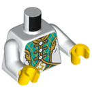 LEGO Wit Draak of the East Minifig Torso (973 / 76382)