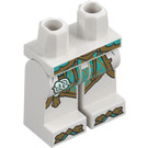 LEGO White Dragon of the East Minifigure Hips and Legs (73200 / 103911)