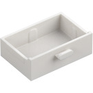 LEGO White Drawer (4536 / 78124)