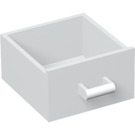 LEGO White Drawer (6198)