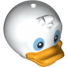 LEGO White Duck Triplets Head (42917)