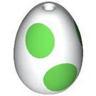LEGO White Egg with Green Spots (24946 / 105706)