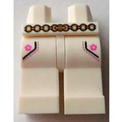 LEGO White Female with Pink Top Legs (3815)