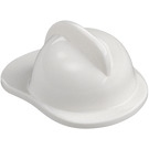 LEGO Bianco Pompiere Casco con tesa (3834)