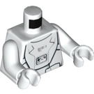 LEGO Wit First Order Snowtrooper Torso met Wit Handen (973 / 76382)