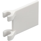 LEGO White Flag 2 x 2 without Flared Edge (2335 / 11055)