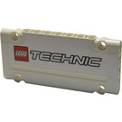 LEGO White Flat Panel 5 x 11 with LEGO TECHNIC Sticker (64782)