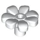 LEGO White Flower with Squared Petals (with Reinforcement) (4367)