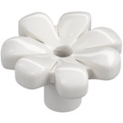 LEGO White Flower with Squared Petals (without Reinforcement) (4367 / 32606)