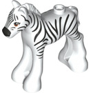 LEGO Weiß Foal mit Zebra Streifen (11241 / 100111)