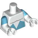 LEGO Weiß Frozone Minifigur Torso (973 / 16360)