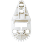 LEGO White Gear Half with Beam 2 (32166)