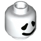 LEGO White Ghost Minifigure Head (Recessed Solid Stud) (3626 / 68421)