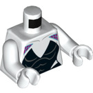 LEGO Wit Ghost Spin Minifig Torso (973 / 76382)